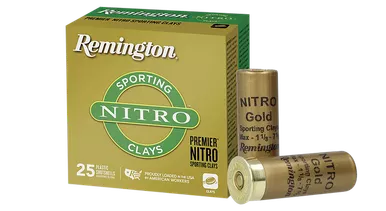 Remington Premier Nitro Sporting Clays 12 Gauge Ammo 2-3/4" 1-1/8 oz #7.5 1300 fps Box of 25