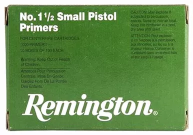 Remington Small Pistol Primers 5000 Pack