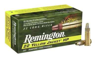 Remington Yellow Jacket 22LR Ammo 33 Grain TCHP Box of 50