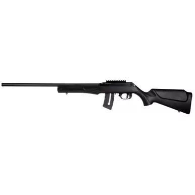 Rossi RS22M Semi Automatic Rifle 22 Winchester Magnum Rimfire (WMR) 21" Black Threaded Barrel Black Frame Black Field Stock