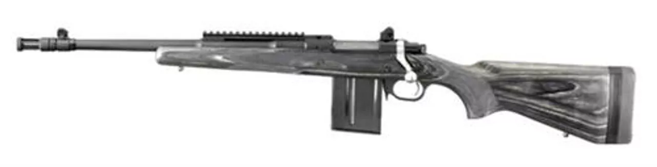 Ruger Gunsite Scout 5.56 Blued, 16″, LEFT HANDED