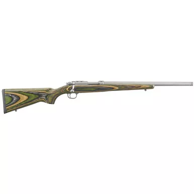 Ruger Model 77/17 Bolt Action Rifle .17 Hornet 18.5" Barrel Green Mountain Stock