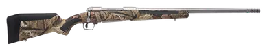 Savage Arms 110 Bear Hunter Bolt Action Rifle 338 Winchester Magnum 23" Stainless Steel Barrel Mossy Oak Break-Up Country Stock