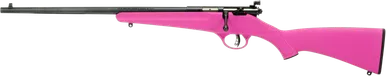 Savage Arms Rascal Bolt Action Rifle 22 LR 16.13" Barrel Pink (Adjustable Peep Sights)
