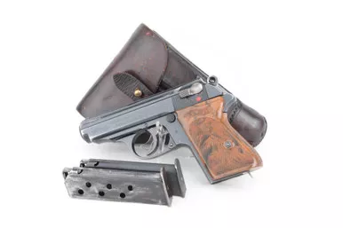 Scarce, Early, Nazi Army Contract Walther PPK Rig - Eagle 359