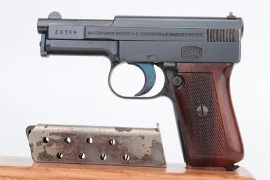 Scarce, Early "Side Latch" Mauser Model 1910