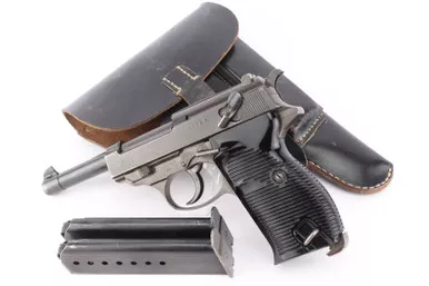 Scarce SVW 45 Mauser P.38 Rig - Dual-tone Finish