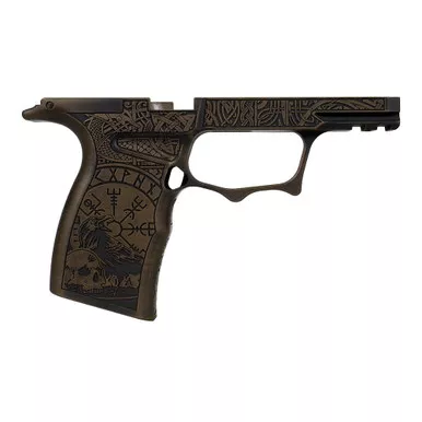 Shark Coast Tactical X65 Sharktooth Grip Module for Sig Sauer P365X & P365XL (Aggressive Texture)
