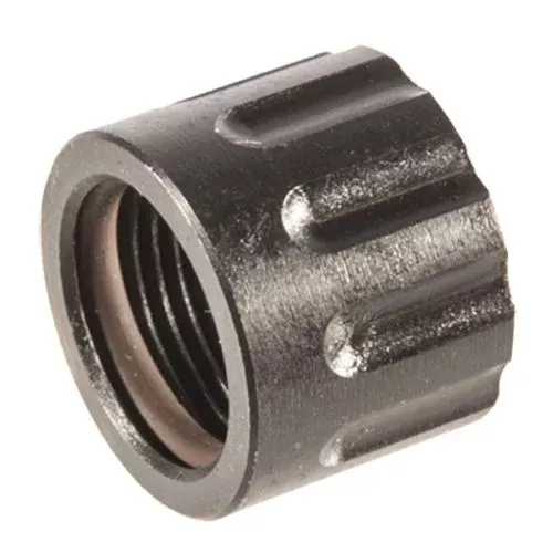 SilencerCo AC6 Delta Thread Protector Stainless Steel Black Oxide 1/2″-28 tpi