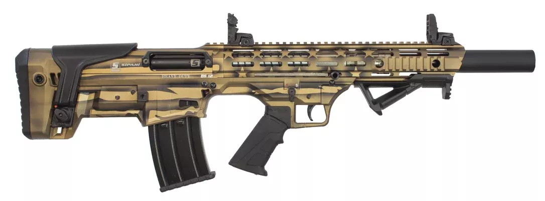 Sipahi BS12 Flag Bronze American Heavy Duty Bullpup Shotgun | 18″ Barrel 12 Gauge