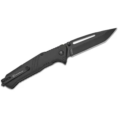 Smith & Wesson Extreme Ops Folding Knife 3-1/2 Inch Tanto Blade Black
