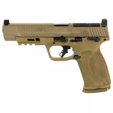 Smith & Wesson M&P 9 M2.0 9mm Luger Pistol 5" Barrel 17+1 Round Flat Dark Earth (Optics Ready)