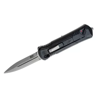 Smith & Wesson MPOTF10 OTF Knife 3.5" Spear Point Blade Black