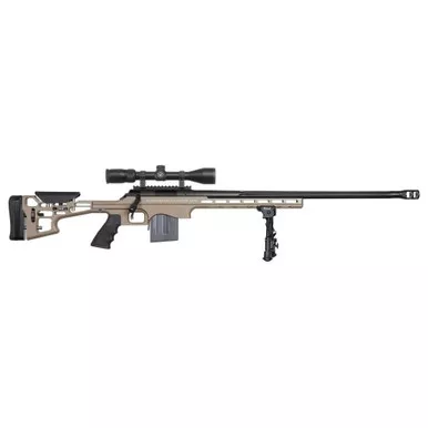 Smith & Wesson Performance Center T/C Long Range Rifle .243 Win 26" Barrel FDE Stock with Vortex 4-12x Scope