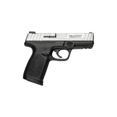 Smith & Wesson SD40VE 40 S&W Pistol 4" Barrel 14+1 Round Stainless Slide Black Grip