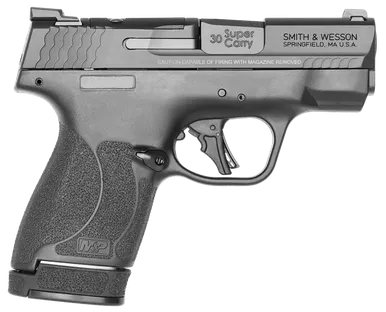 Smith & Wesson Shield Plus 30 Super Carry Pistol 3.1" Barrel 13+16 Rounds Matte Black (Optics Ready)