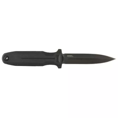Sog Pentagon FX Fixed Blade Knife 4.77" Double Edge Cryo S35VN Steel Blade G10 Handle Black
