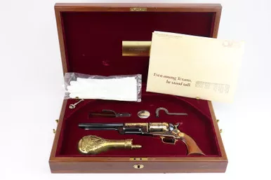 SOLD - 1847 Colt Walker Commemorative Revolver With Display Case