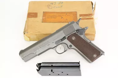 SOLD - 1913 Colt M1911 - With Arsenal Shipping Box