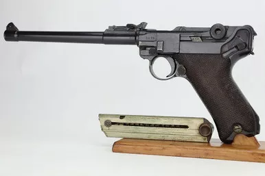 SOLD - 1914 Erfurt Artillery Luger (5929a - 28517)