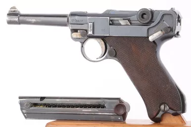 SOLD - 1917 "Double Date" DWM Luger - Shooter Grade