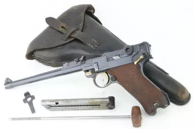 SOLD - 1917 DWM Artillery Luger Rig (2401 - 33407 - RJ)