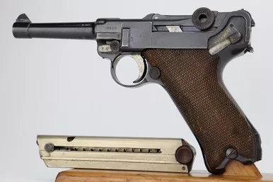 SOLD - 1917 Erfurt Deathshead Luger