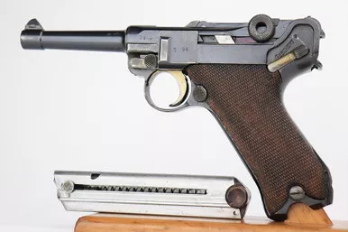 SOLD - 1917 Erfurt Luger - Unit Marked