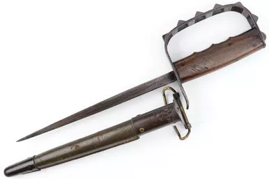SOLD - 1917 LF&C Trench Fighting Knife