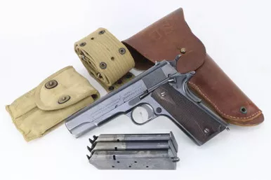 SOLD - 1918 Colt Model 1911 Rig (329906 - 34749 - RJ)