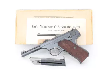 SOLD - 1931 Colt Woodsman - W/ Box