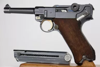 SOLD - 1937 Mauser Luger - 1st Variation, Matching Magazine