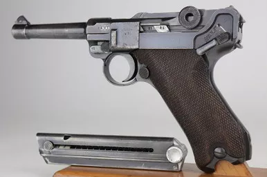 SOLD - 1937 Nazi Mauser Luger (9451w - 17870)