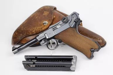 SOLD - 1937 Nazi Mauser Luger Rig (7620x - 12991)