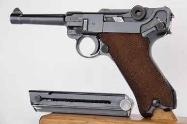 SOLD - 1939 Mauser Luger - Matching Magazine (2765t - 26933)