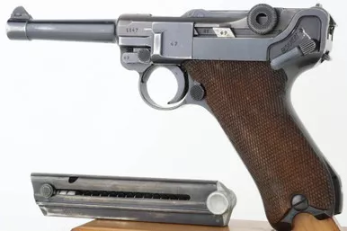 SOLD - 1939 Mauser Luger - Matching Magazine (5847o - 31684)