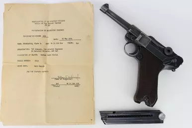 SOLD - 1939 Mauser Luger - With Provenance