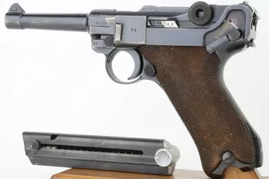 SOLD - 1940 Nazi Mauser Luger (6664d - 31559)