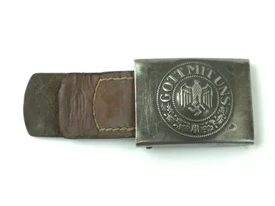 SOLD - 1941 Gott Mit Uns Buckle & Tab
