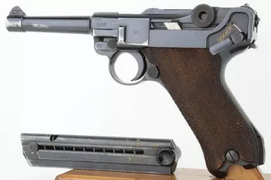 SOLD - 1941 Nazi Mauser Luger - BYF 41 (7637q - 31968)