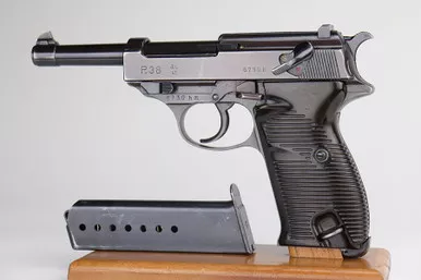 SOLD - 1941 Walther P.38 - Matching Magazine (6730h - 13801)