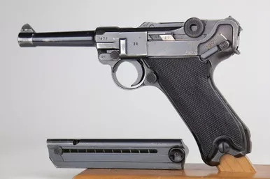 SOLD - 1942 Mauser Luger - Black Widow (2428f - 13412)