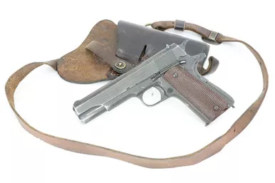 SOLD - 1943 Colt Model 1911A1 Rig - With Shoulder Holster