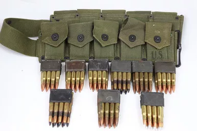 SOLD - 1943 M1 Garand Bandolier/Cartridge Belt - BOYT