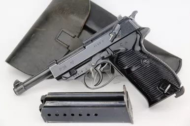 SOLD - 1943 Mauser P.38 Rig - BYF 43 (4169p - 25778)