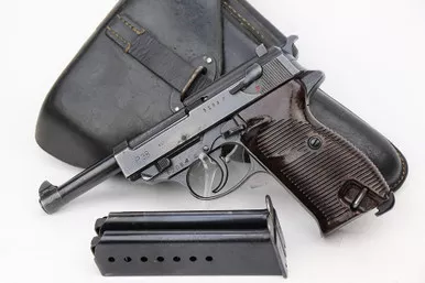 SOLD - 1943 Mauser P.38 Rig - BYF 43 (6208e - 25419)