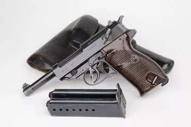SOLD - 1943 Nazi Mauser P.38 Rig (8243e - 13384)