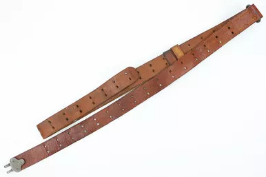 SOLD - 1944 Dated Milsco Leather Rifle Sling M1907