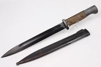 SOLD - 1944 K98 Bayonet - Matching Scabbard (LG021624-14)