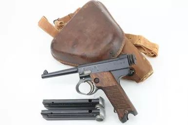 SOLD - 1944 Nambu Type 14 Rig - Matching Magazine (197959 - 34211 - RJ)